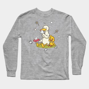 holiday with mommy duck Long Sleeve T-Shirt